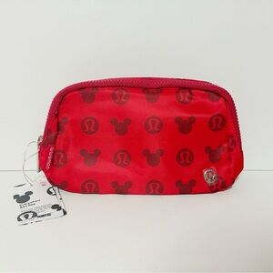 🌸 Disney Lululemon Everywhere Belt Bag Fanny Pack Red Mickey Limited Edition